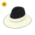 Import Classic Design Women Men Cowboy Straw Hats 100% Paper Fedora Summer Wide Brim Trilby Hats from China