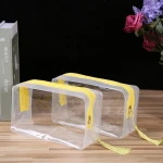 Clear Simple Waterproof Cosmetic Case Storage Bag Case Makeup Pouch