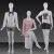 Import clothing shop display design full body female mannequins from China