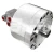 Import cnc milling machine Through-hole single piston rotary power lathe chuck pneumatic cylinder from China
