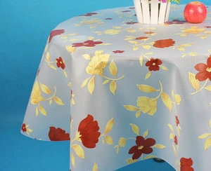Colorful Custom Export Guangzhou Printing Plastic Waterproof PEVA PVC Table Cover Home Sense Tablecloth Table Cloth For Outdoor