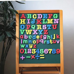 Colorful EVA Decorative Magnetic Alphabet Fridge Magnet 3D Magnetic Letters For Education Toys