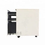 Colorful Office Equipment A4 File Cabinet 3 Drawer Mobile Pedestal For Sale