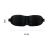 Import Comfortable Luxury Funny Fashion Korean Version Memory Foam Contoured Cup Sleep Covers 3D  black Eye Mask from China