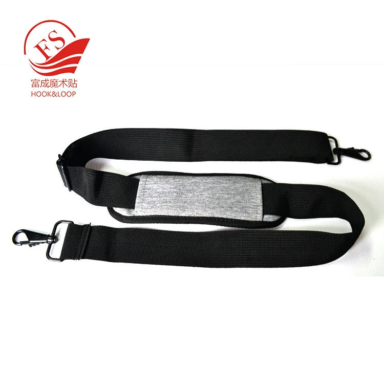 Comfortable nylon crossbody bag replacement shoulder strap with soft padded
