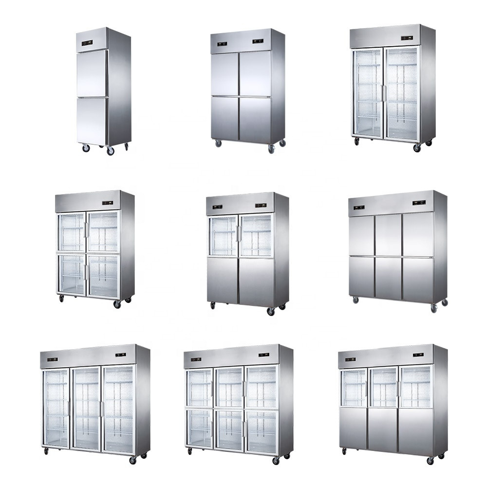 Buy Commercial Kitchen Equipment Double Temperature Chiller And Freezer