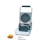 Commercial Rounded Waffle Maker 4 Slice Single Head Waffle Machine