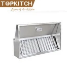 Commercial Wall Type Industrial Kitchen Exhaust Range Hood