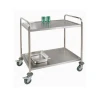 Commerical Hotel Kitchen Mobile Stainless Steel Salon Trolley