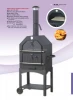 Compact Wood Fired Pizza Oven Baking Outdoor Patio BBQ Heater Charcoal Grill