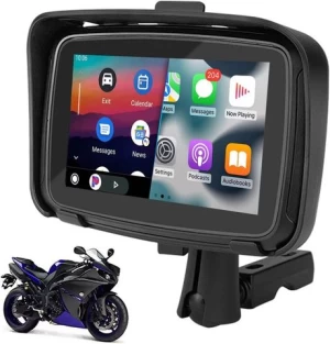 Convenient Moving Map Display Android OS Linux Portable Waterproof Motorcycle Bluetooth Navigator for Motorcycle