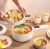 Import Cookware Round Ceramic Casserole Non-stick Custom Pot Easy to Use Cooking Food Soup Pot With Customized Color from China