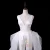 Import Cool Jumpsuit V-Neck Satin Ankle Length Wedding Dresses Bridal Gown With Detachable Train from China