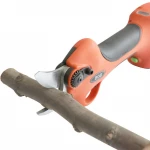 cordless electric pruner portable and stable garden trimming straight blade scissors shears