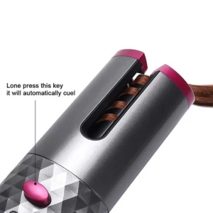 cordless portable curly hair machine wireless curling iron tenaza para ondular el cabello rechargeable automatic hair curler