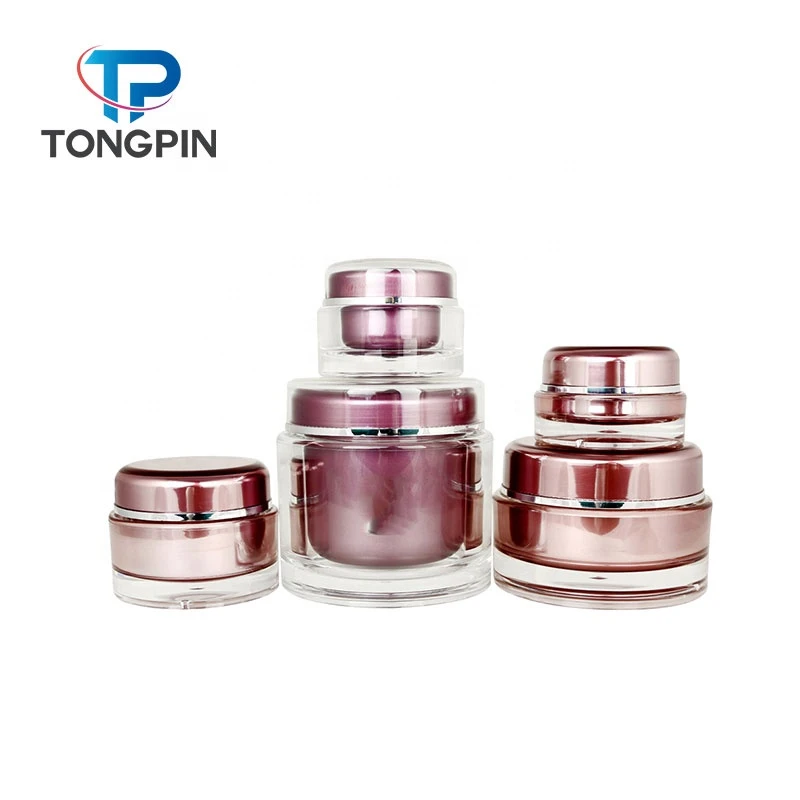 Cosmetic Packaging Plastic Acrylic Jar, Cream Jars at Excellent Price