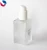 Import Cosmetic Skincare Packaging Luxury 120ml Serum Pump Bottle 4oz Frosted Rectangle Glass Bottle from China