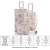 Import COTRUNKAGE Wholesale Women Floral Pu Leather Travel Suitcase Vintage Luggage Set with Makeup Cosmetic Case from China