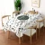 Import Cotton and linen tablecloth waterproof oil and iron-resistant household waterproof tablecloth coffee table cloth from China