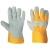 Import Cow split Leather Safety Gloves / Yellow Rigger Gloves / 707 Canadian Working Gloves from China