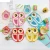 Import Creative Baby Bamboo Fiber Owl Dinnerware Set Cartoon Baby Feeding Dishes with Fork Spoon Cup from China