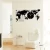Import Creative Interesting World Map Clear Acrylic Wall Clock Modern Design from China