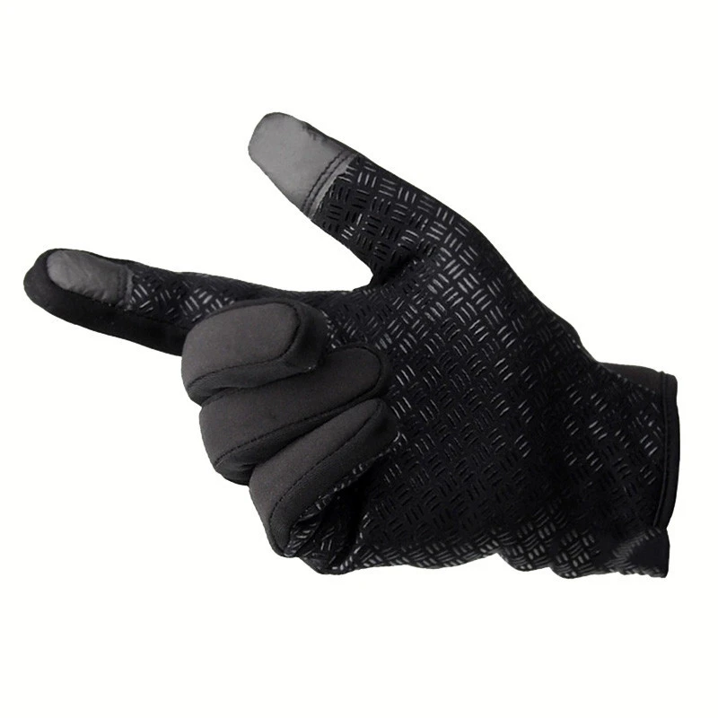 CUHAKCI Light weight Bicycle Motorcycle Gloves Touched Screen Anti-skidding Racing Glove Winter Windproof Warm Cycling Gloves