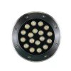 Custom 18w Waterproof Led Underground Lighting Light With Tempered Glass Cover
