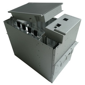 Custom case extruded aluminum box mod cnc machined cnc control seat box with lid for Shambhala