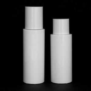 Custom color plastic cosmetic bottle with screw lid toning lotion 4oz 120cc empty container skincare packaging