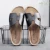 Import Custom Cork Sole Slides Men Fashion Sandals Men Summer Buckle-strap Open Toe Slippers for Men Outdoor 2020 Unisex Sandal EVA PU from China