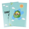 Custom Cute Cartoon Design Two Pocket Paper Presentation File Folder For Education Institute and School