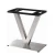 Import Custom design and production of metal furniture feet stainless steel base parts from China