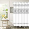 Custom design wholesale 18pcs shower curtain sets
