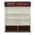 Import Custom High End Wood Floor Standing Supermarket Display Cosmetic Black Makeup Stand from China