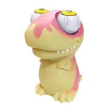 Custom large eyes pop out squeeze toys,Wild animal shaped plastic squeeze toy,OEM squeeze plastic animal toy