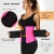 Import Custom Logo Compression Adjustable Belt 3 Hooks Tummy Control Women Waist Trimmer Latex Waist Trainer Shaper from China