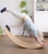 Custom logo crazy toys Christmas gifts wooden outdoor balance board for kids montessori