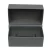 Import Custom logo high-end black paper watch box from China