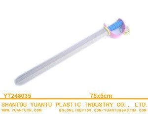 Custom logo printed High-quality safe EVA foam toy sword 75 cm
