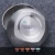 Import Custom Logo Rice Soup Bowl Heat Insulated Double Walled Serving Salad Mixing Bowls 304 Stainless Steel Rice Bowl from China