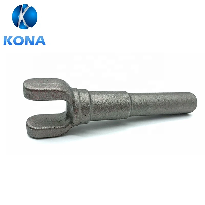 Custom Made OEM Forged Carbon Steel Tractor Part Of Splined Yoke For Pto Shaft By Drawing