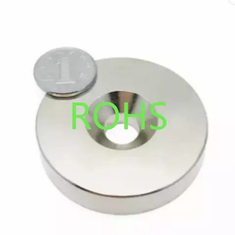 Strong Magnet Custom Buy Custom Magnetic N52 Materials Permanent Powerful Screw Hole Holder ...