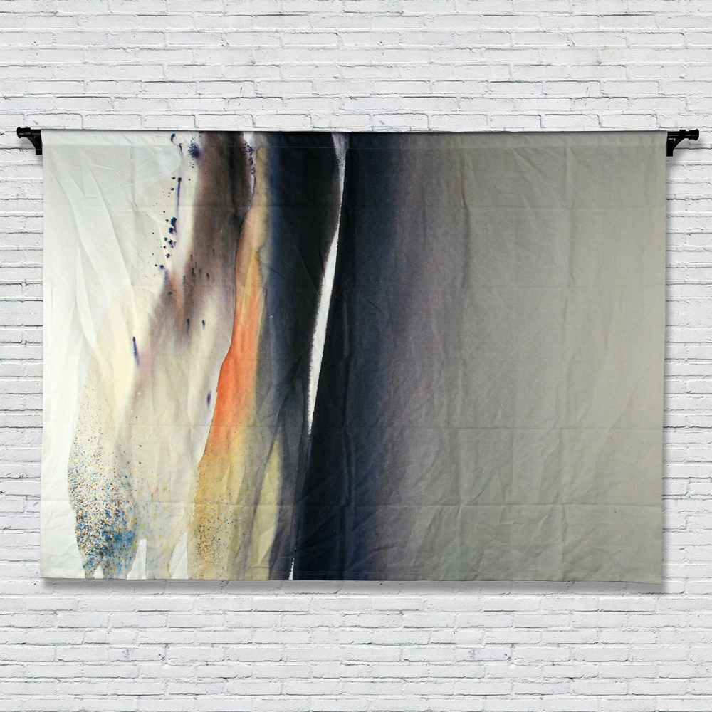 Custom Modern Abstract Decorate Art Polyester Cotton Wall Tapestry