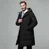 Custom new style  winter mens oversize parka  clothes black coat jacket parka  hood Down  Cotton jacket
