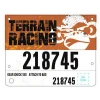 Custom Race Numbers Official Competitor Tyvek Training Bib Numbers Any Series Between 1 and 10,000