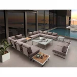 Custom Rattan/Wicker modern sofa set living room furniture