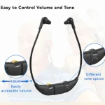 Custom TV 2.4G Headsets Wireless Hearing aid Earphones Headphones