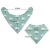 Import Custom wholesale 2017 10-pack absorbent organic 100% cotton printed baby bandana drool bibs for children girl toddler from China