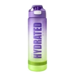 Customized 32oz Leakproof Tritan BPA Free Sports Motivational Water Bottle with Time Marker